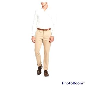 RALPH LAUREN Slim-Fit Stretch-Oxford White Shirt XXL